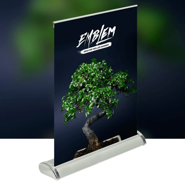 Emblem product image with background